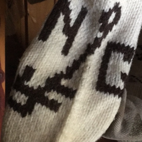 Handmade equestrian knit sweater horse rodeo boho festival cowgirl  Americana - Picture 9 of 16